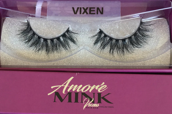 AMORE' MINK LASHES by Vixens Hair Bar Collection