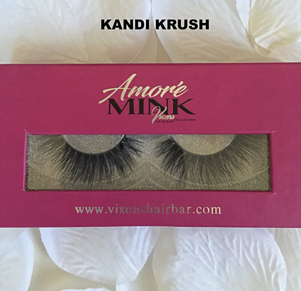 AMORE' MINK LASHES by Vixens Hair Bar Collection